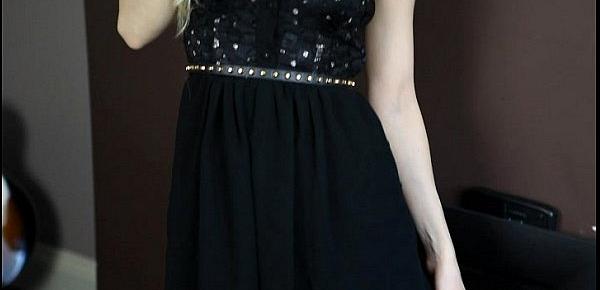  Rachelle Sexy Black Dress
